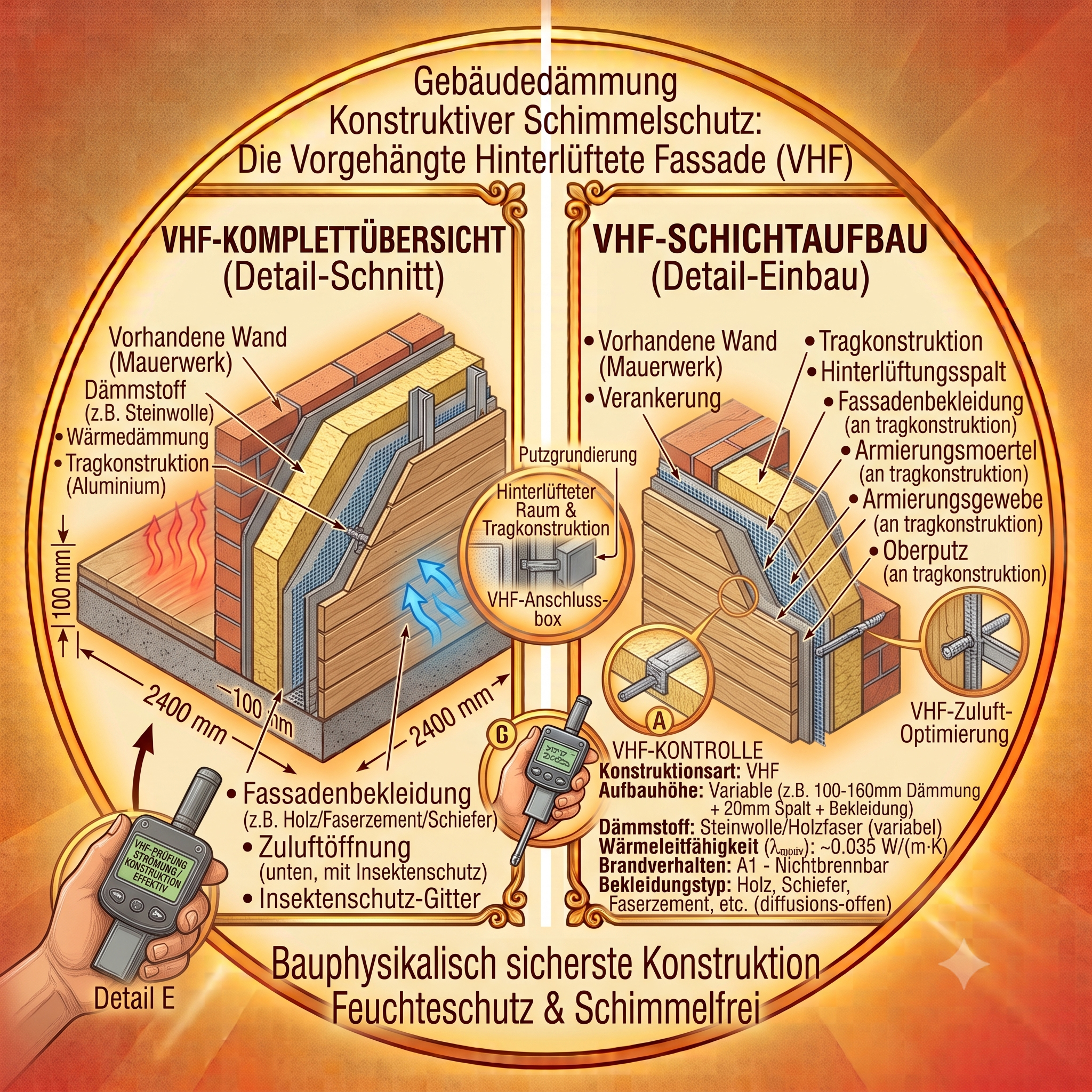 VHF zusätzlich gegen Schimmelbefall